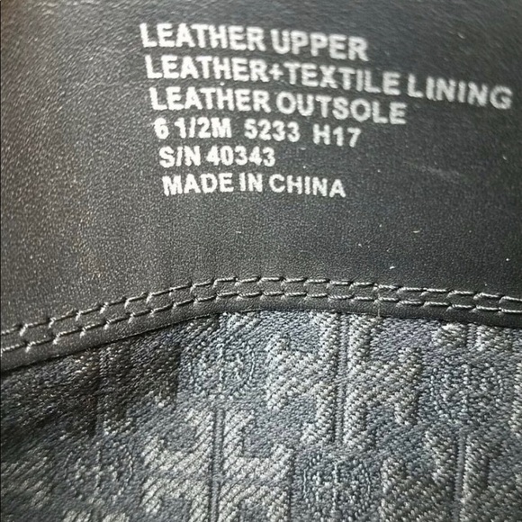 EUC 🎉Tory Burch🎉Black Leather Boots, Sz 6.5 - Picture 9 of 14